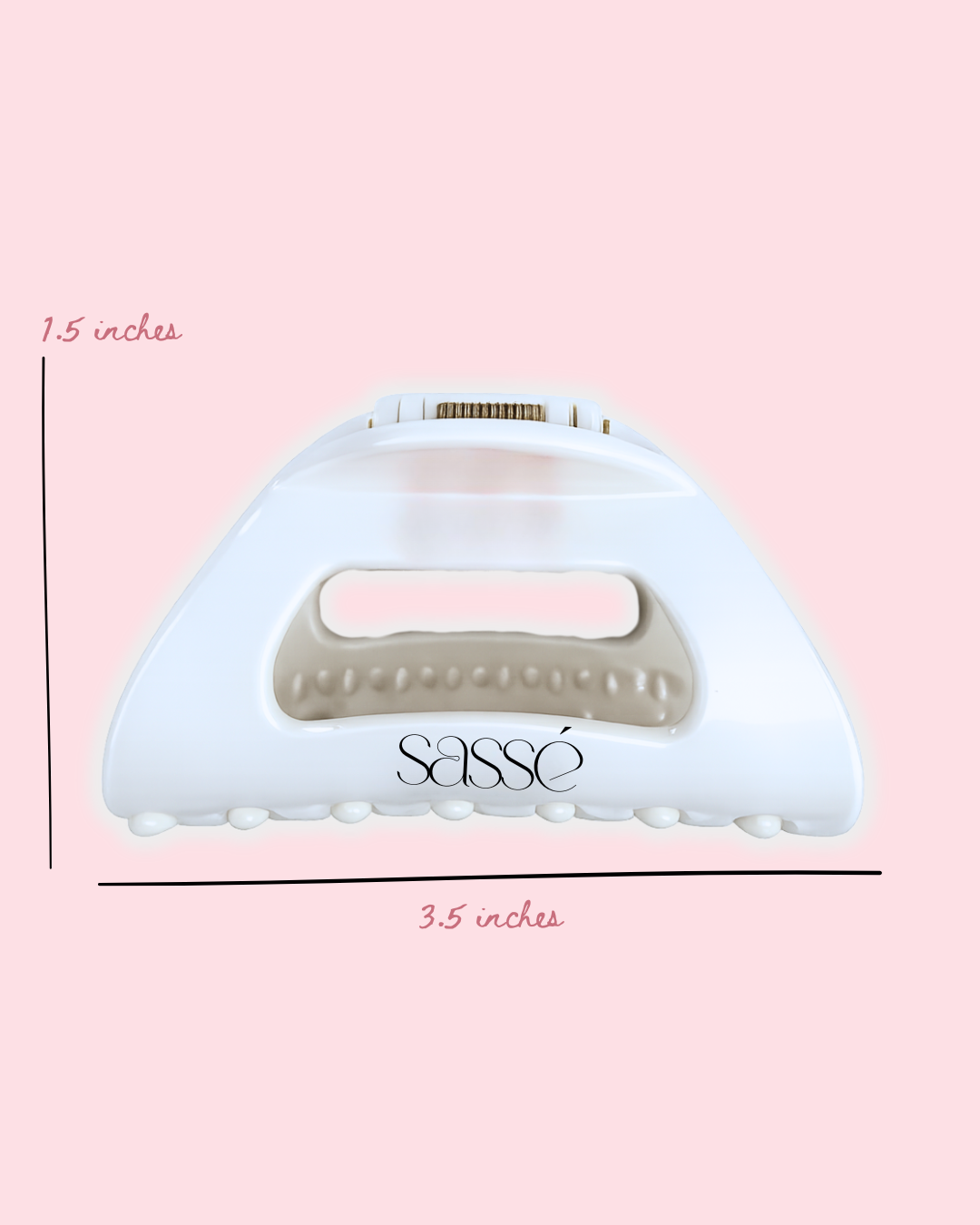 Soft bendable hair claw bundle